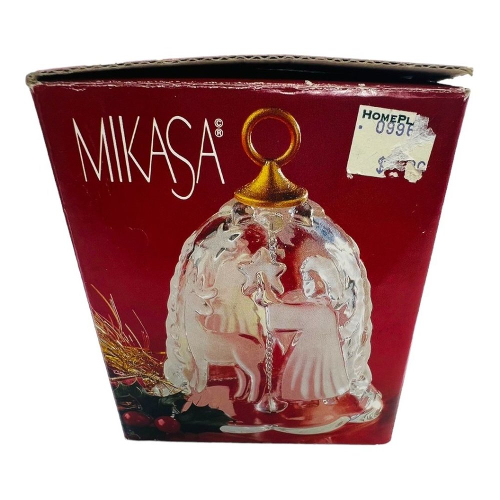 Mikasa Holiday Lights Christmas Bell